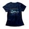 Camiseta Feminina I'm Retro - Azul Marinho - Marca Studio Geek 