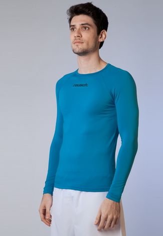 Camisa Térmica Reusch Underjersey ML II Azul