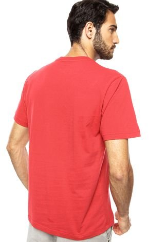 Camiseta Hurley Skull Skate Vermelha