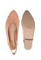 Sapatilha Comfortflex Slingback Rosa - Marca Comfortflex