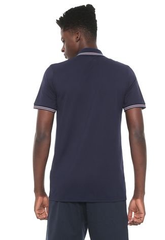 Camisa Polo Fila Reta Premium Azul-marinho