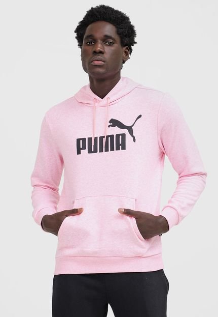 Blusa de Moletom Fechada Puma Ess  Tr Rosa - Marca Puma
