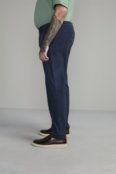 Calça Chino Comfort - Azul Marinho 44 HIGHSTIL - Marca HIGHSTIL