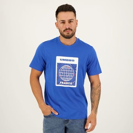 Camiseta Umbro Card Graphic Azul - Marca Umbro