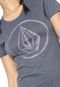 Camiseta Volcom Logo Cinza - Marca Volcom