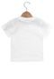 Camiseta Lacoste Manga Curta Menino Branco - Marca Lacoste