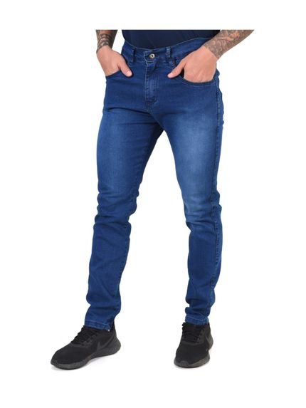Calça Jeans Masculina Azul Escuro skinny Com Elastano Memorize Jeans - Marca Memorize Jeans