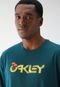 Camiseta Oakley Reta Estampa Verde - Marca Oakley