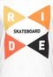 Camiseta Ride Skateboard Homely Branca - Marca Ride Skateboard