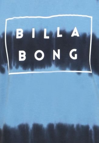 Camiseta Billabong Squared Dye Azul