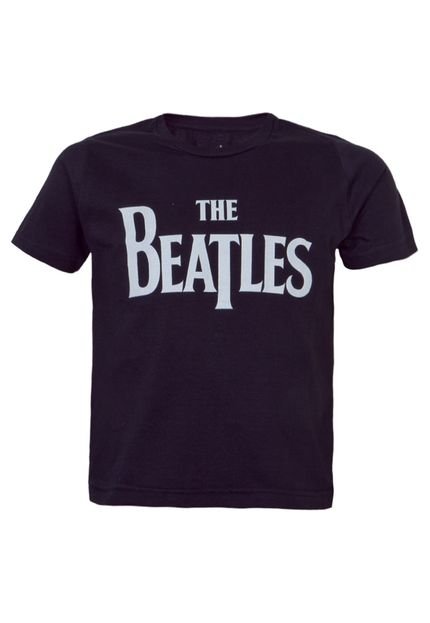 Camiseta bandUP! The Beatles Preta - Marca bandUP!