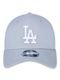 Boné New Era 39thirty Los Angeles Dodgers Cinza - Marca New Era