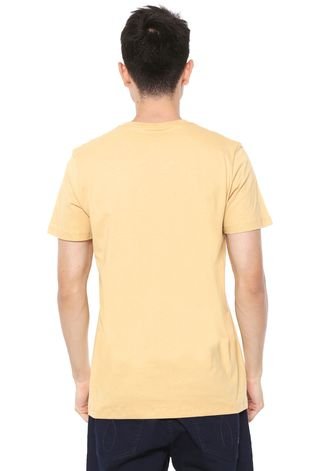 Camiseta Colcci Estampada Amarela