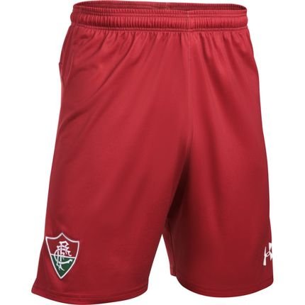Shorts Under Armour Shorts Under Armour Oficial Fluminense FC Masculino Vermelho - Marca Under Armour