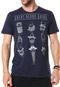 Camiseta Colcci Beard Guide Azul-marinho - Marca Colcci