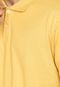 Camisa Polo GAP Reta Logo Bordado Amarela - Marca GAP