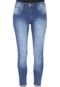 Calça Jeans Biotipo Skinny Cropped Desfiada Azul - Marca Biotipo