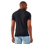 Camisa Polo Acostamento Lines IN23 Preto Masculino - Marca Acostamento