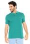 Camisa Polo Lacoste Listras Verde - Marca Lacoste