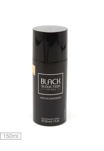 Black Seduction Deo Spray 150Ml - Marca Antonio Banderas