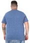 Camiseta Rovitex Plus Lettering Azul - Marca Rovitex Plus