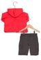 Conjunto Brandili Star Wear Infantil Vermelho - Marca Brandili