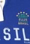 Camisa Polo Ellus Brasão Azul - Marca Ellus