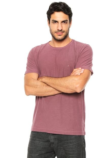 Camiseta Aramis Regular Fit Estonada Roxa - Marca Aramis