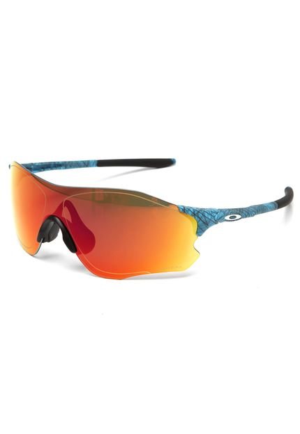 Óculos De Sol Oakley Evzero Patch Azul - Marca Oakley