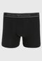 Kit 2pçs Cueca Emporio Armani Underwear Boxer Lisa Preta - Marca Emporio Armani Underwear