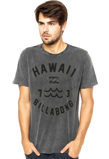 Camiseta Billabong Hawaii Preta - Marca Billabong