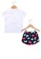 Pijama Hering Kids Curto Menina Branco - Marca Hering Kids