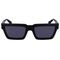 Óculos de Sol Calvin Klein Jeans CKJ22641S 002 - Preto 54 - Marca Calvin Klein Jeans