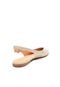 Sapatilha Couro Luiza Barcelos Slingback Color Bege - Marca Luiza Barcelos