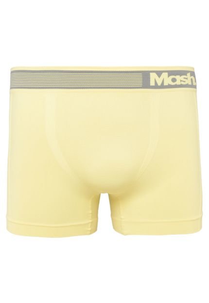 Cueca Boxer MASH Logo Amarelo - Marca MASH