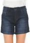 Short Jeans Forum Reto Estonado Azul - Marca Forum