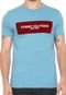Camiseta Tommy Hilfiger Box Logo Azul - Marca Tommy Hilfiger