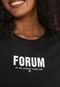 Camiseta Forum Logo Preta - Marca Forum