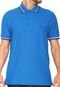 Camisa Polo Lee Reta Logo Azul - Marca Lee