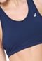 Top Asics W Running Blend Bra Azul-marinho - Marca Asics