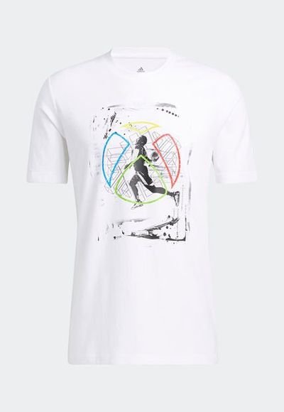 Camiseta Blanco-Multicolor adidas Performance Donovan Mitchell X Box Compra Ahora | Dafiti Colombia