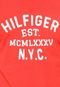 Camiseta Manga Curta Tommy Hilfiger Hays Estampada Vermelha - Marca Tommy Hilfiger