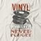 Camiseta Feminina Vinyl - Off White - Marca Studio Geek 