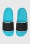 Chinelo Slide Nike Sportswear Offcourt Preto/Azul - Marca Nike Sportswear