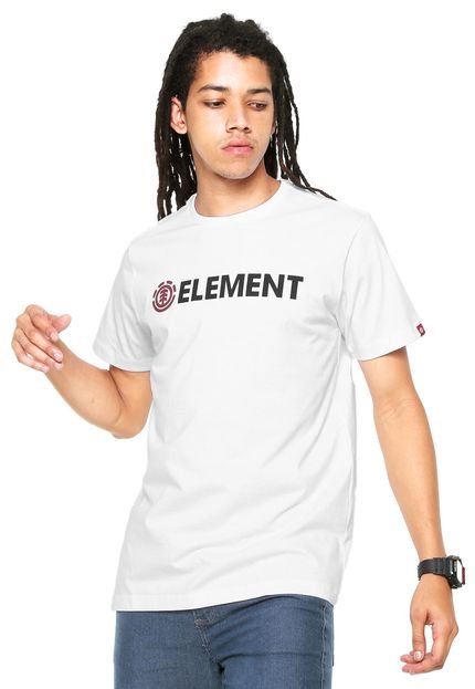 Camiseta Element Blazin Iv Branca - Marca Element