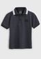 Camisa Polo Brandili Mundi Infantil Logo Grafite - Marca Brandili Mundi