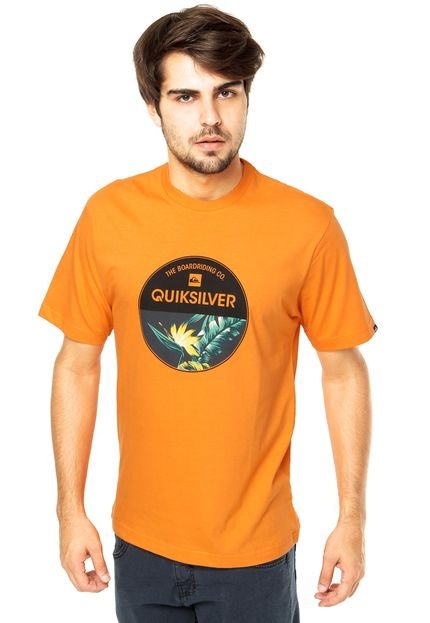 Camiseta Quiksilver Laranja - Marca Quiksilver