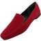 Sapato Mocassim Feminino CM Calçados Liso Confort Camurça Vermelho - Marca Monte Shoes