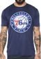 Camiseta NBA Philadelphia 76ers Azul-marinho - Marca NBA