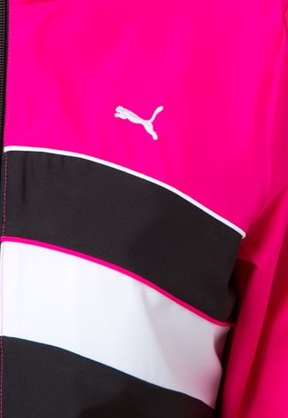 Agasalho Puma Woven Suit Rosa/Preto